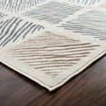 thumbnail image 5 of Modern Geometric Polypropylene Indoor Area Rug - 5' x 8', Gray by Blue Nile Mills, 5 of 5