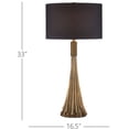 thumbnail image 2 of Currey And Company 6000-0983 Baroque 33" Tall Buffet Table Lamp - Brass, 2 of 7