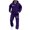 Dark Purple&1080, variant on Mens Tracksuit 2 Peice Sets Casual Men's Jogging Sweatsuit Set Letter Graphic Y2K Pullover Hoodies Pants Athletic Sweat Suit for Men