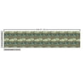 thumbnail image 3 of Ambesonne Jungle Fabric by the Yard Upholstery, Tropical Atmosphere Forest, 10 Yards, Sage Green Slate Blue, 3 of 5