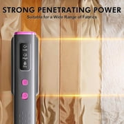 Asoricing Travel Steamer Iron 2 in 1, 100V-240V Dual Voltage Portable Steamer, 15s Fast Heat Up with LED Display, 150ml Water Tank for Global/Europe Travel