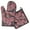Dachshund Dog, variant on Dachshund Dog and Flower Floral Kitchen Oven Mitt and Pot Holder Sets 2 Pcs for Baking, Cooking and Grilling, Heat Resistant Up To 392 °F
