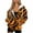 Yellow Zebra Print, variant on Garronmavis Camouflage Leaves Women Full Zip Up Hoodies Stylish Versatile Long Sleeve Sweatshirt for Women Oversized Loose Long Sleeve Outerwear Winter Outfit with Pockets