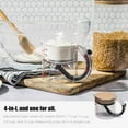 thumbnail image 2 of Measuring Cup Adjustable 4-in-1 Multi Functional with Scraper Style Seal Base Space Saving Easy to Clean No Waste Cooking Baking, 2 of 8