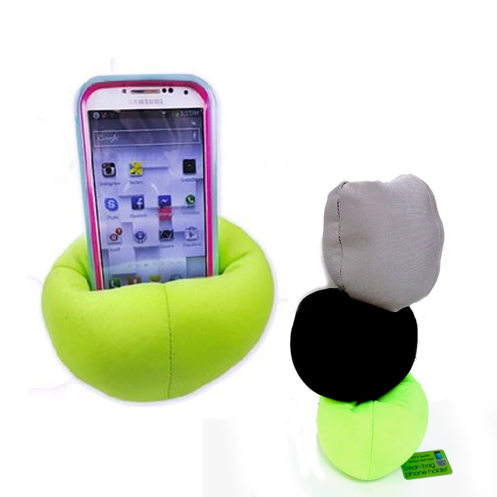 Cell Phone Bean Bag Chair Holder Caddy Stand Ipod Iphone Remotes Galaxy Lg New Walmart Com Walmart Com
