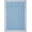blue, variant on Washable 2x6 Runner Rug Beige Gray Long Non-Slip Carpet Foldable Bordered Low Pile Stain Resistant Indoor Accent