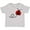 AC-Heather Grey, variant on Cute Red Ladybug Boys or Girls Toddler T-Shirt