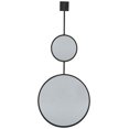 thumbnail image 4 of Signature Design by Ashley Brewer Modern Minimalist Round Accent Mirror, Black, 4 of 5