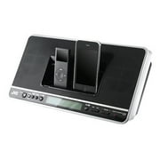 JVC NX-PN7 - Clock radio with dual Apple Dock cradle - 15 Watt