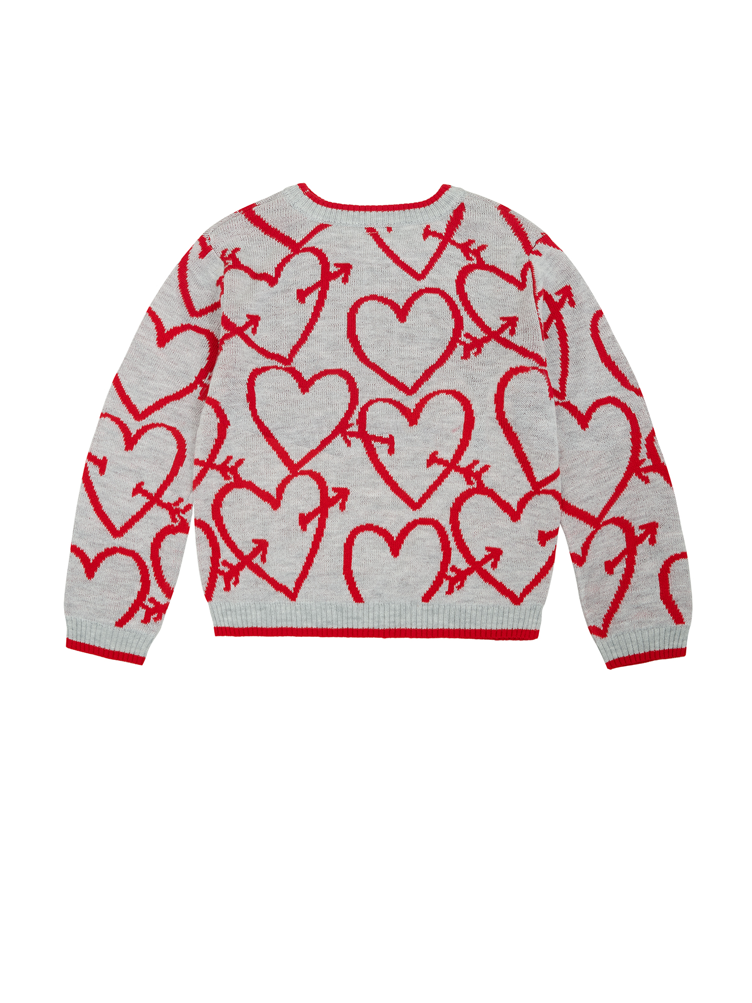 Way To Celebrate Toddler Valentine's Day Heart Sweater, Sizes 12M-5T