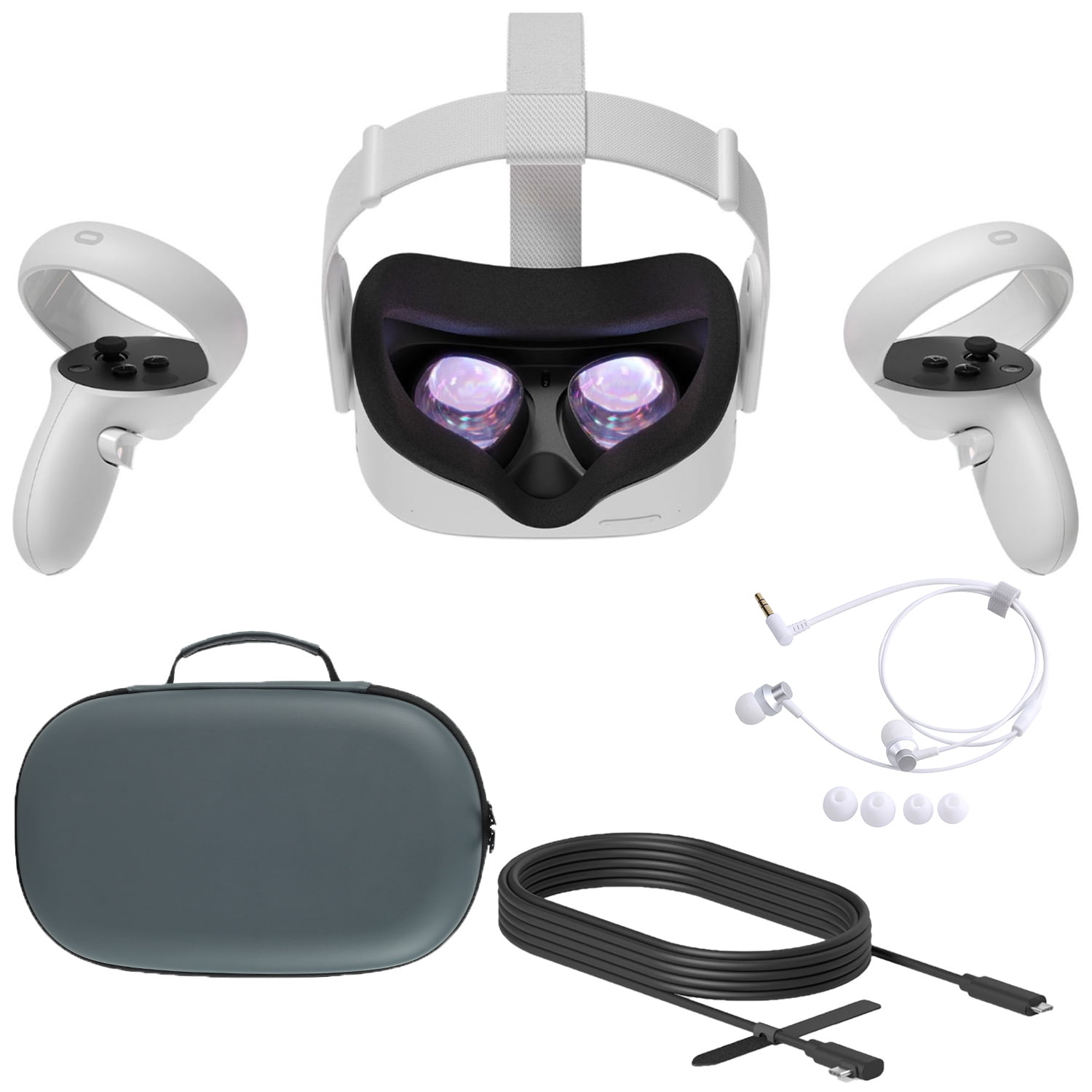 2020 Oculus Quest 2 All-In-One VR Headset, Touch Controllers, 64GB