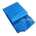thumbnail image 5 of Blue PE Fabric Pool Cover for Dust Prevention Fits Most Round Frame and Inflatable Pools, 5 of 13