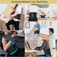 thumbnail image 6 of JIUFENTIAN Back Braces for Lower Back Pain Back Support with Support System Women Men Lumbar Support for Sciatica, Herniated Disc, Scoliosis-3XL, 6 of 6
