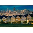 thumbnail image 2 of Sie, Lee 14x11 Gold Ornate Wood Framed with Double Matting Museum Art Print Titled - Painted Ladies, 2 of 4