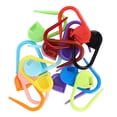 thumbnail image 1 of Plastic Positioning Buckle, Portable, Durable, Small, Colorful Knitting Pin, Home for Handicrafts Knitting DIY Art, 1 of 8