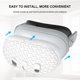 thumbnail image 4 of Likrtyny Cubierta Protectora Frontal VR Shell Antigolpes Impermeable para Meta Quest 3 (blanco), 4 of 8