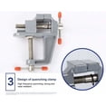thumbnail image 4 of Aleación de Aluminio Pequeña Mesa Abrazadera Vice Hobby Joyería Trabajo 30MM - DIY Mesa Vise Miniatura Vise Pequeños Joyeros Hobby Abrazadera en Banco Vice Taladro Herramienta, 4 of 5