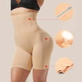 thumbnail image 6 of ZQUUVOU Women's Plus Size Shapewear Tummy Control High Waist Shorts with Steel Full Coverage Panties Hip Enhancer Underwear Beige, 6 of 8