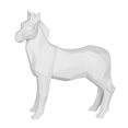 thumbnail image 1 of Sagebrook Home RESIN 11"H ZEBRA, WHITE, 1 of 1