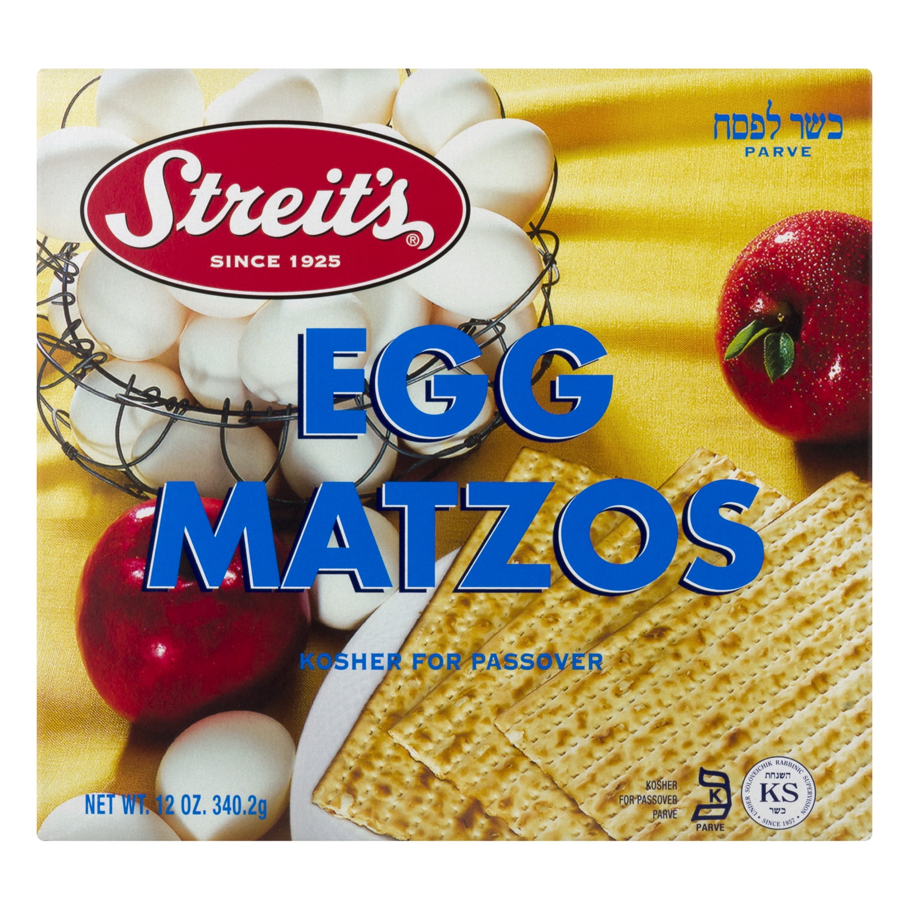 Streit's Egg Matzos, 12.0 OZ