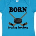 thumbnail image 4 of Inktastic Future Hockey Player Born to Play Hockey Boys Baby Bodysuit, 4 of 5