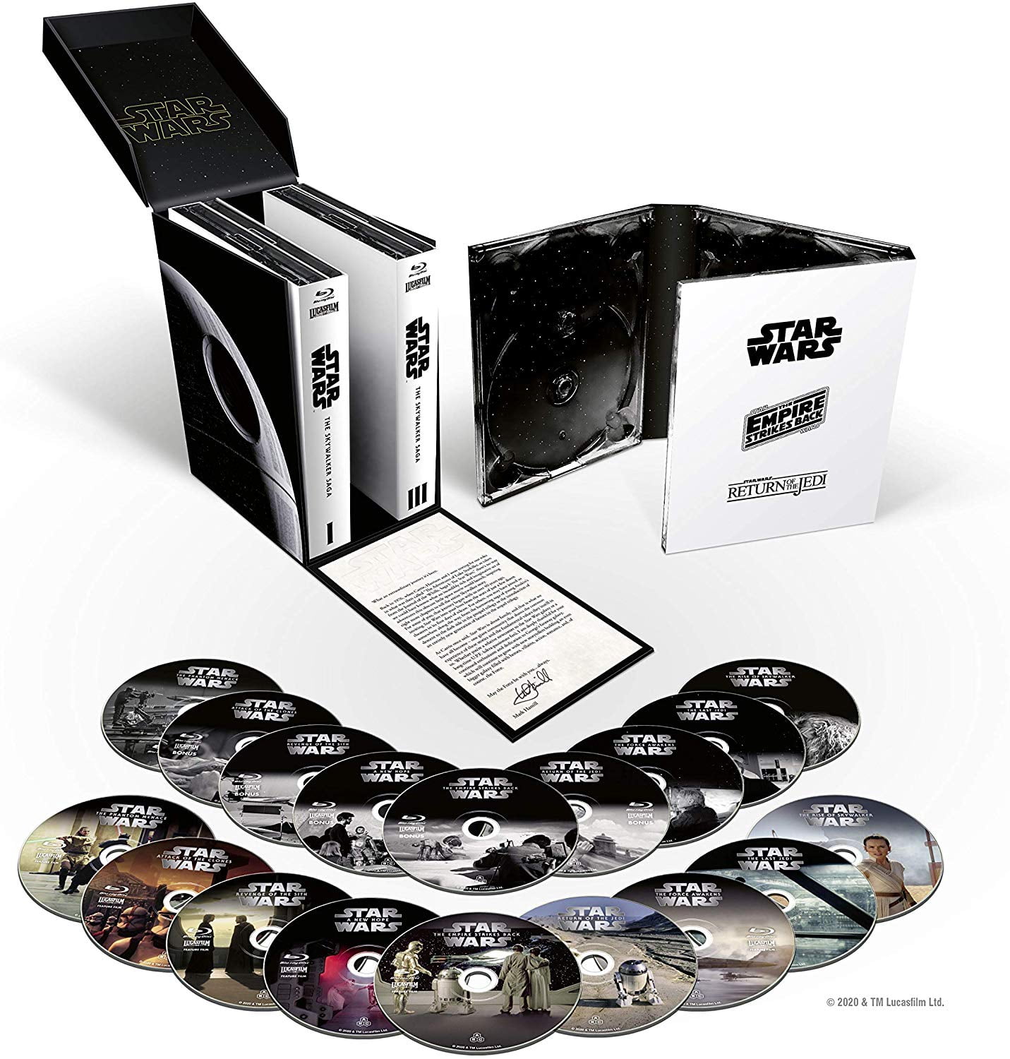 star wars complete saga dvd box set