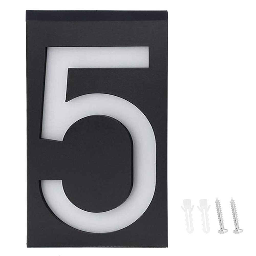 Solar Number Light,Solar House Number,Address Sign Light,Solar Powered