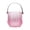 F, variant on Zeyigg Mini Acrylic Ice Bucket with Handle, Ice Balls Container for Champagne Wine Chiller, Freezer Cocktail Bar Party, Clear (Octagonal)
