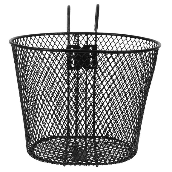 HIAKDOFT Scratch-Resistant Bicycle Basket Iron 1Set 12.6x9.8in