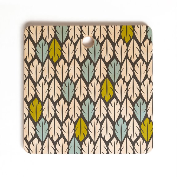 Society6 Heather Dutton Foliar Square Cutting Board