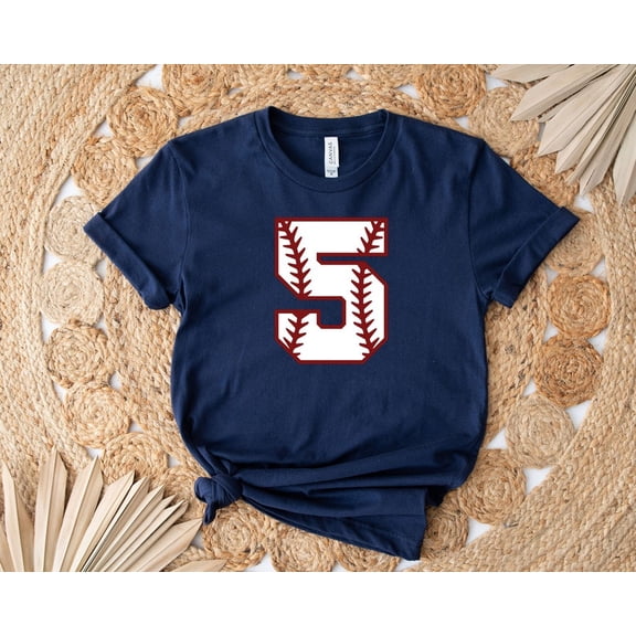 Custom Baseball Number T-Shirt, Personalized Birthday Baseball Shirt for Kids, Baseball Boy Team Tee