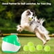 thumbnail image 3 of Pelotas de tenis para mascotas MEKAPLE Mini de 5 cm para perros pequeños, paquete de 6, 3 of 7