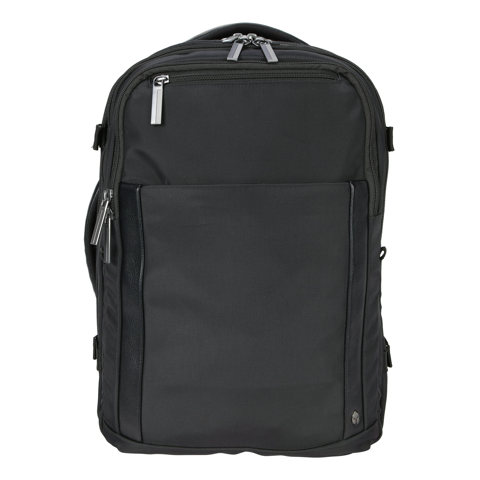 btL 18-inch Nylon Travel Backpack with 15-inch Laptop Sleeve Black