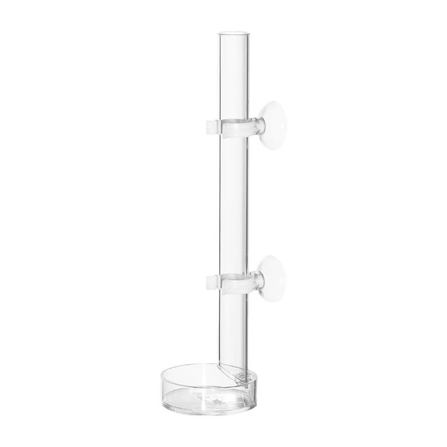Miangastore Betta Fish Feeder Tube Acrylic 1 Set 10.6X0.8X0.8in