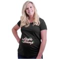 thumbnail image 4 of Xmas Jingle Bump Christmas Expecting Women's Maternity T Shirt Tee Brisco Brands 2X, 4 of 7