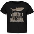 thumbnail image 1 of Always Be Yourself Whale Shark T-Shirt Noir pour Tout-Petit, 1 of 1