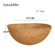 thumbnail image 2 of Injueey 2 pack/lote tapete para cesta de flores de coco respetuoso con las plantas para jardines, Etc. También puede volverse cómodo Jardín y Patio circular 14 pulgadas, 2 of 6