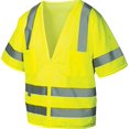 thumbnail image 2 of Pyramex RVZ3110L Lumen X Class 3 Safety Vest, Large, Hi-Vis Lime, 2 of 4