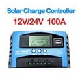 thumbnail image 3 of Solar Charge Controller MPPT 30A 50A 80A 100A LCD Display 12V 24V AUTO Dual USB Solar Charge And Discharge Controller ,Widely Used, 3 of 7