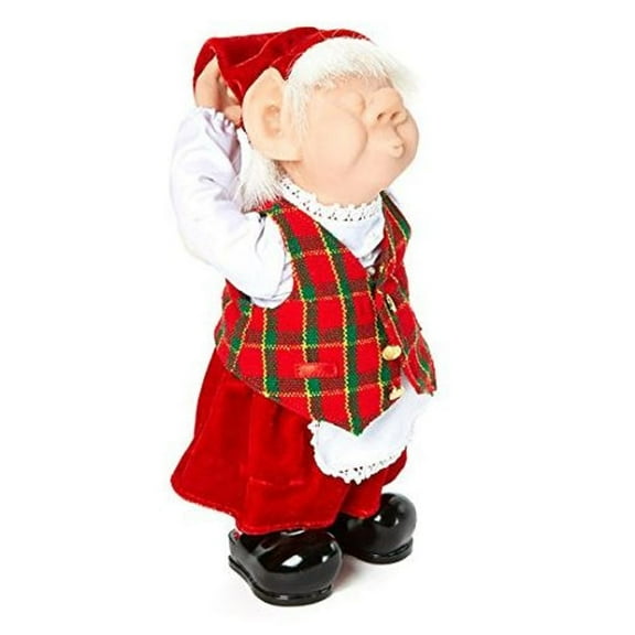 Zims Julian the Elf with Book Figurine 11 Inch