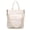 White, variant on Vjnyvs Corduroy Shoulder Bag Women Vintage Shopping Bags Zipper Bookbag Handbags Casual Tote With Outside Pocket
