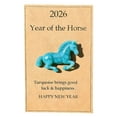 thumbnail image 2 of Aodebiao Lucky Crystal Horse for a Symbol of Strength and New Beginnings, 2026 Year of Clear Crystal Horses Figurine with Card, Elegant Horse Decor for Desk or Shelf, 2 of 5