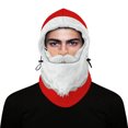 thumbnail image 1 of Sotocasco Sport Niños adultos pasamontañas estampado navideño ajustable cálido polar polar snowboard Tomshoo Sotocasco Sport, 1 of 7