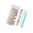 thumbnail image 1 of facefd Kits de Test d'Eau Papier Indicateur Liquide pour Piscines Aquarium 100 Pcs, 1 of 9