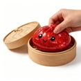 thumbnail image 4 of EGNMCR Stress Relief Toy;Puzzle Stress Relief Toy;Fidget Toy Decompression Big Bun Toy Imitation Of True And False Tool Small Silicone Stress Relieving Release Hand Pinching Stress Ball, 4 of 4