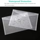 thumbnail image 3 of Carpetas transparentes para documentos Desiderio, sobres transparentes para archivar, sobres de plástico impermeables para papel tamaño carta A4, 3 of 5
