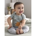 thumbnail image 3 of Gerber Baby Boy Jogger Pants, 2-Pack, Sizes Newborn-12 Months, 3 of 10