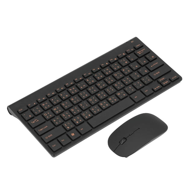 Teclado y Ratón inalámbrico NikouMX Teclado inglés chino 78 G