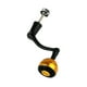 thumbnail image 5 of Mango de carrete giratorio de pesca con agarre ergonómico, práctico y ligero, para reparación de equipos. Oro y medio, 5 of 9