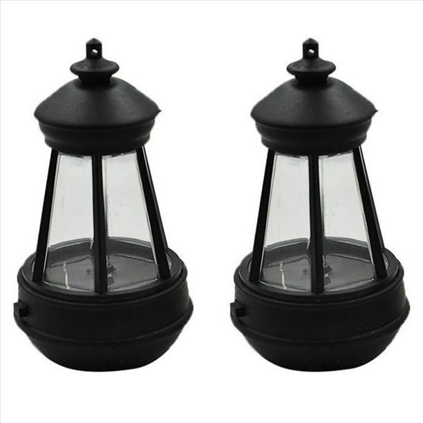 2X Linterna Solar para Exteriores, Impermeable, Gran , Fuente de Luz LED, Luces Decorativas para Jardín